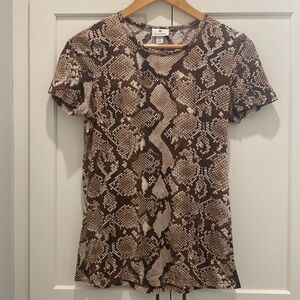 Target Collab! Altuzarra snake print tee
